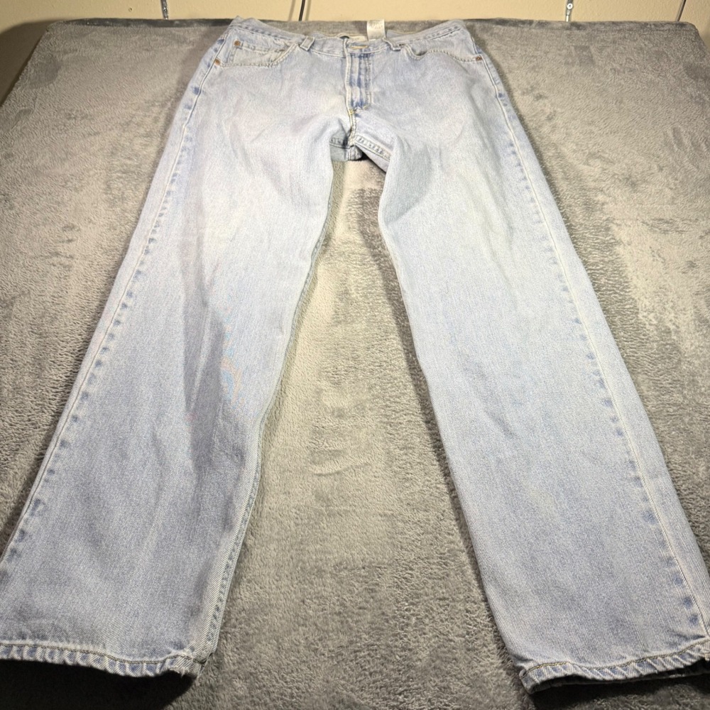 Levi's 550 Relaxed Fit Mens‎ Light Wash Blue Denim Jeans W36 L34 VTG Y2K